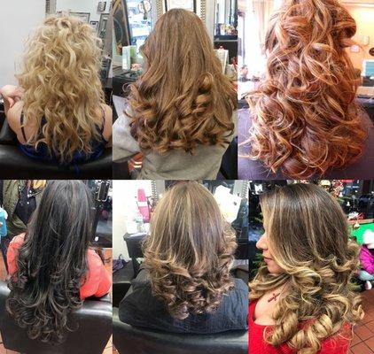 Hair Color & Hair Curls Favorites by Kathy