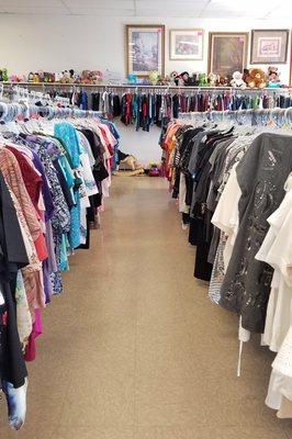 Adult and Children's clothing available for sale