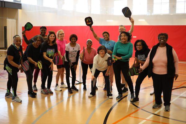 The Kroc Center offers pickleball lessons, drills and open play. Come join in on the fast growing sport