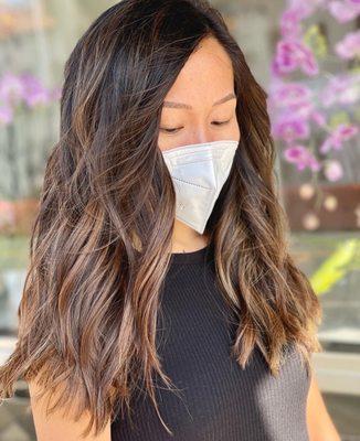 Balayage/Cut by Vance