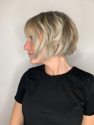 Balayage bob