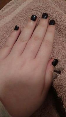 Got my nails done a few days ago and they still look new :)