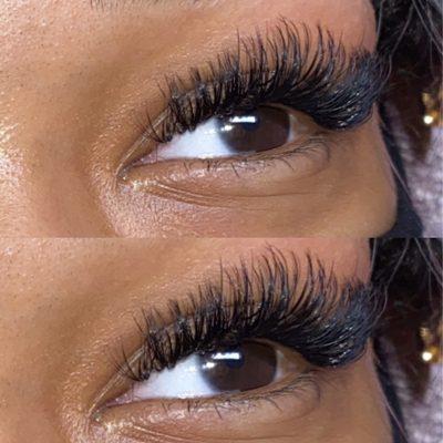 Hybrid Fullset Eyelash Extensions