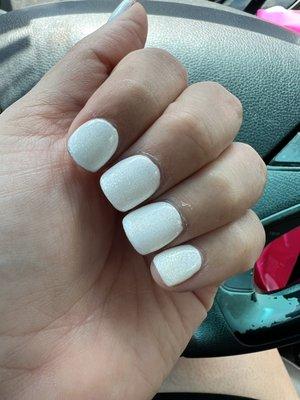 Different shapes and size nails