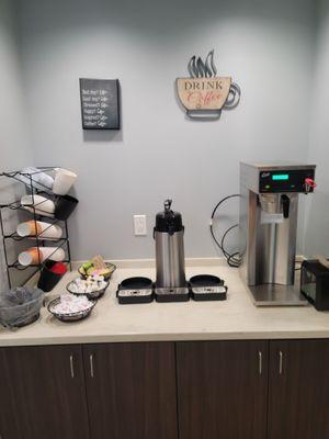 Coffee station