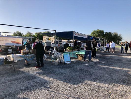 More vendors including Shine's Farmstand which accepts SNAP tokens