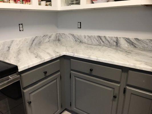 Shadow Storm #quartzite #countertops in Annapolis, MD.