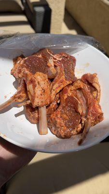 Lamb chops