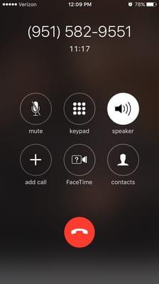 On hold for almost 12 minutes before someone answered