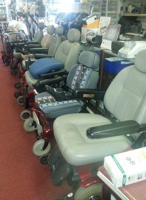 Power Wheelchairs - new and used