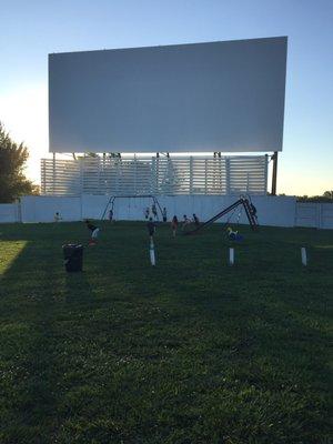 Beautiful evening, an amazing drive-in!