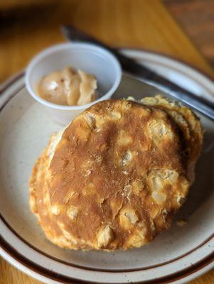 Maple butter biscuit