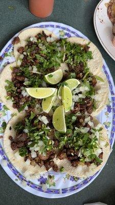 Tacos asada