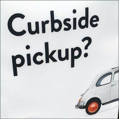 Curbside Pickup will be available next week.