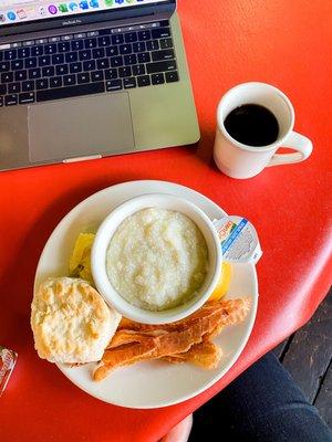 Seriously, those grits were so creamy!