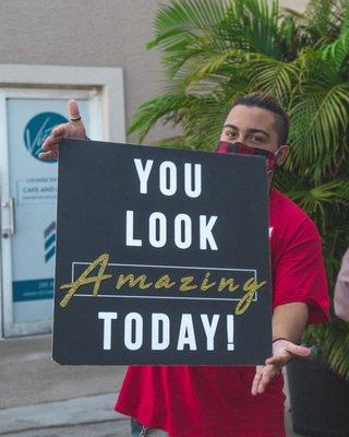 You look AMAZING