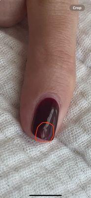 Separation of gel polish