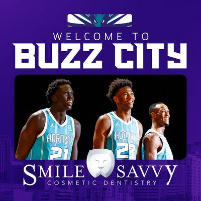 Official Dental Partner of the Charlotte Hornets!