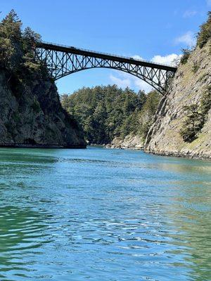 Deception pass bridge.