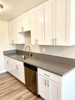 2 Bedroom Quartz Kitchen