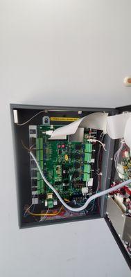 Whole building access control panel