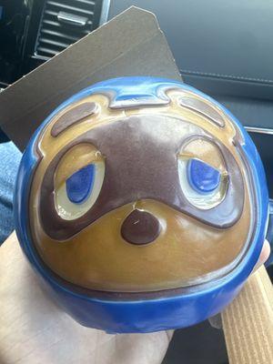 Tom nook candle I got.