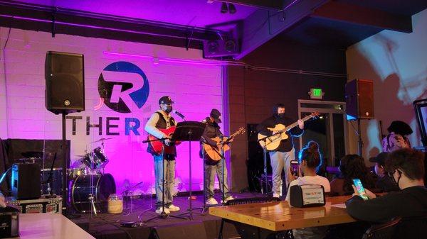 McNary students using their musical gifts on our live stage!