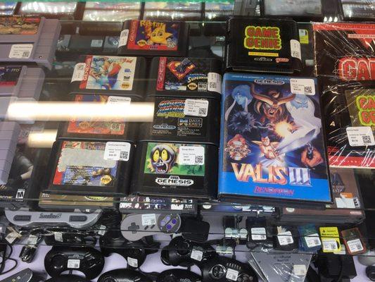 Huge retro console and game section!