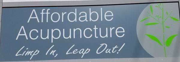 Affordable Acupuncture