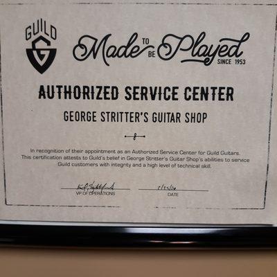 Authorized Guild Warranty Service Provider