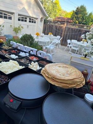 Special Event Creperie Catering Service