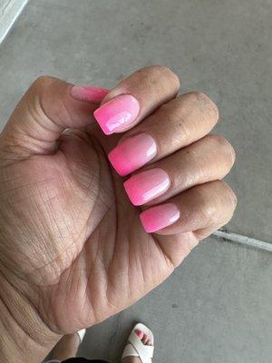 Ombré nails