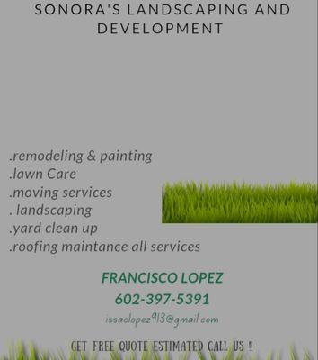 Sonoran's Landscaping and Development