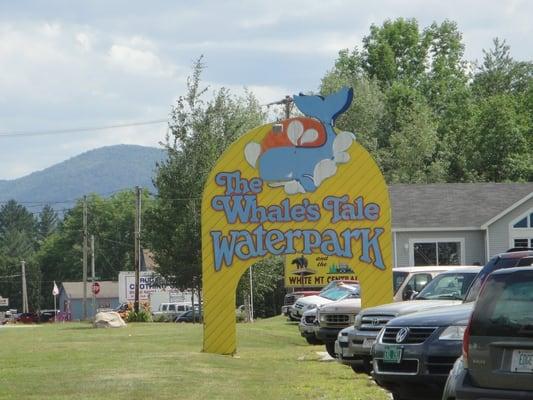 Welcome Sign along Rte 3