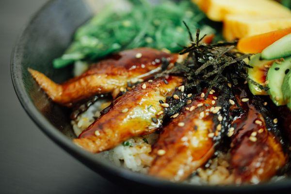 Eel bowl! nothing else to say!