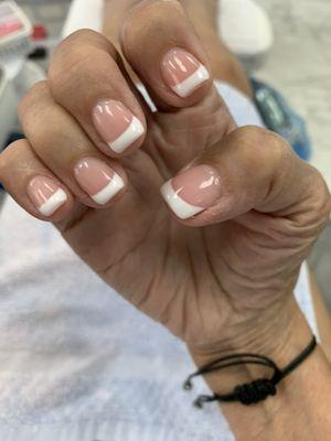 French white tip by Rick  Manicure