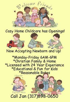 Cozy Home Childcare