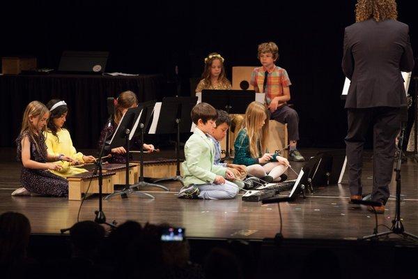 All students at La Scuola participate in the Music Program.