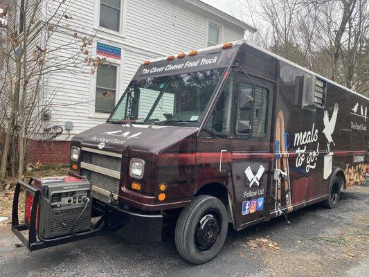 Our fully mobile kitchen