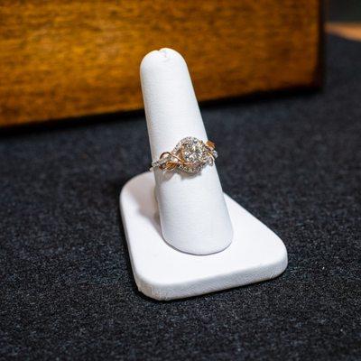 Unique and beautiful engagement ring