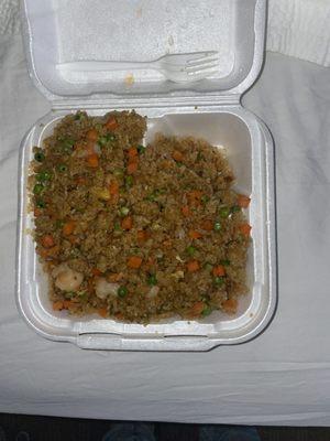 Shrimp fried rice