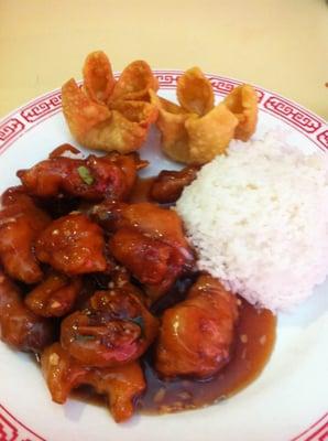 Orange chicken