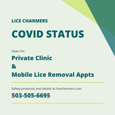 LIce treatment update for COVID