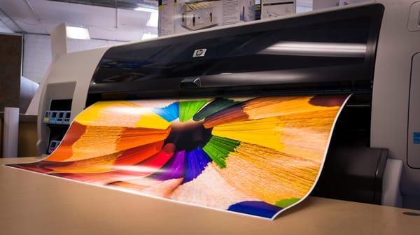 Beautiful prints from our HP 7100 plotter