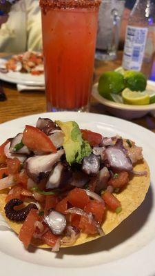 SEAFOOD TOSTADA