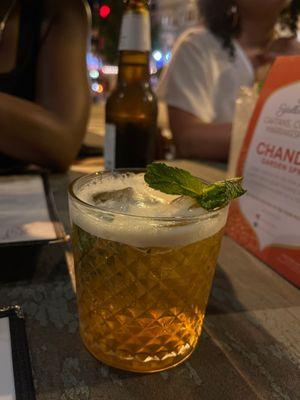 Moroccan mint julep tea