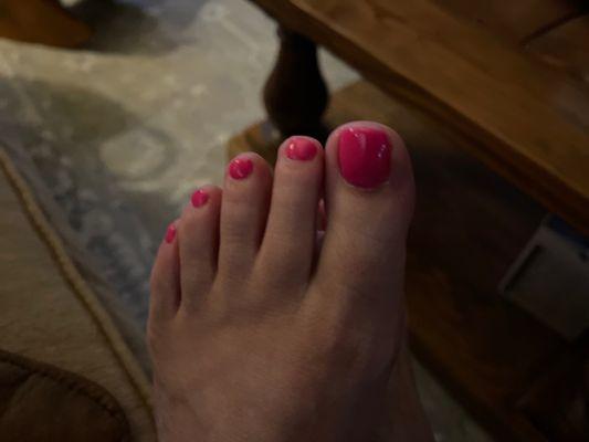 Pretty in Pink for my hard working feet