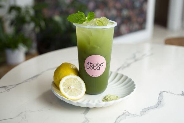 Matcha lemonade