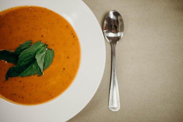 Our Tomato Basil Bisque!