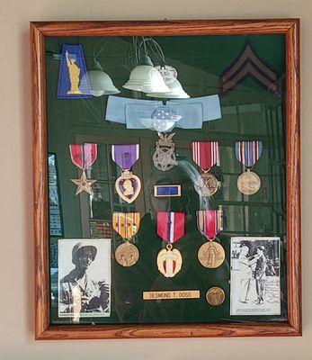 Desmond Doss awards including the Medal of Honor